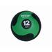 Deluxe 9 in. Medicine Ball in Black and Green (Deluxe)