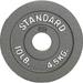 CAP Barbell Gray Olympic Cast Iron Weight Plate 10 lb