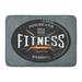 GODPOK Gym Gymnasium Fitness Training Sportswear Athletic Health Club Center Centre May Be Body Care Physical Rug Doormat Bath Mat 23.6x15.7 inch