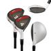 Palm Springs Golf E2i Mens 3-4 White Hybrid Set Left Hand Stiff Flex