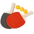 Ping Pong Paddle Set Portable Table Tennis Rackets and Balls Table Tennis Set for Adult and Kids Indoor Outdoor Play