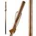 Brazos Straight Pine Wood Walking Stick Handcrafted Wooden Staff Hiking Stick for Men and Women Trekking Pole Wooden Walking Stick 48 Inches Brown 4 Foot