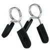 Toyfunnuy 2Pcs 25/28/30mm Barbell Gym Weight Bar Dumbbell Lock Clamp Spring Collar Clips