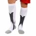 Poseca Men Women Stretch Leg Support Outdoor Sport Socks Knee High Compression Unisex Socks Running Snowboard Long Socks