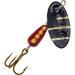 Panther Martin PMR_1_BZ Classic Regular Teardrop Spinners Fishing Lure - Black Zebra - 1 (1/32 oz)