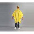 Waterproof Temporary PVC Plastic Vinyl Emergency Disposable Poncho Rain Suit