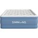 Simmons Rest Aire 17 Queen Air Bed Mattress - Inflatable Bed with Built-in Pump and Comfort Top