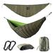 IC ICLOVER Hammock Underquilt Full Length Big Size Under Quilts for Hammocks Camping Backpacking Essential Winter Cold Weather Warm UQ Blanket Bottom Insulation Green