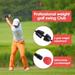 Balight 37 Inch Golf Power Stick Golf Distance Training Aid Increase Swing Speed And Develop Lag For Golf Training Aids