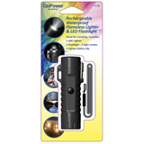 GoPower Go Series Rechargeable Waterproof Flameless Lighter & LED Flashlight