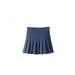 Luxsea Girls College High Waist Pleated A-line Tennis Skirt for Students Short Mini Skirt Shorts