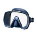 TUSA Freedom HD Panoramic Scuba Snorkel Mask Swivel Buckles (Indigo Silicone/Indigo)