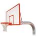 Tyrant Dynasty Steel-Fiberglass In Ground Fixed Height Basketball System Royal Blue