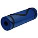 Yoga mat 72 X 24 - Extra Thick Exercise Mat - with Carrying Strap for Travel (Blue)