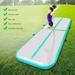 Fbsport Kids Gymnastic Mat 3m*1m*0.1m Air Track Kids Tumbling Mat Inflatable Floor Pad Home Training Yoga W/ Pump