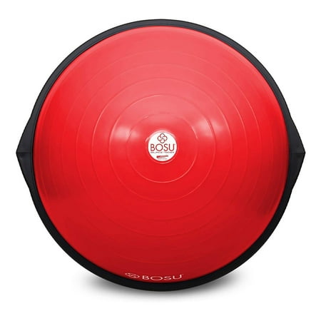 Bosu 72-10850 Home Gym The Original Balance Trainer 65 cm Diameter Red & Black