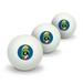 Looney Tunes Marvin The Martian Novelty Table Tennis Ping Pong Ball 3 Pack