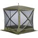 CLAM Quick-Set Traveler 6 x 6 Foot Outdoor 4 Sided Canopy Shelter Green