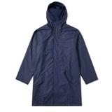 RAINS Unisex Alpine Jacket Raincoat Blue X-Small/Small