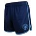 Icon Sports Women s Manchester City Officially Licensed Poly Soccer Shorts -03 Large
