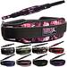MRX Weight Lifting Belt with Double Back Support Gym Training 5 Wide Belts 11 Colors (Camo Purple XLarge)
