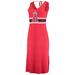 Los Angeles Angels G-III 4Her by Carl Banks Women's Opening Day Maxi Dress - Red/Navy
