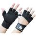Fit Active Sports RX2 Weight Lifting Workout Gloves with Built in Wrist Wraps - Cross Training Gloves with Wrist Support Durable Non-Slip Palm Silicone Padding to Avoid Calluses for Men and Women