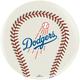 Los Angeles Dodgers Undrilled Bowling Ball