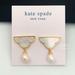 Kate Spade Jewelry | Kate Spade Earrings Mother Of Pearl Earrings | Color: White | Size: Os