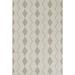 White 24 x 0.2 in Area Rug - AllModern Malmo Geometric Handwoven Beige Indoor/Outdoor Area Rug Recycled P.E.T. | 24 W x 0.2 D in | Wayfair