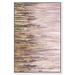 Oliver Gal Abstract Blush Rains Duet II, Glam Gold - Painting Canvas in Black | 45 H x 30 W x 1.5 D in | Wayfair 40114_30x45_CANV_WFL