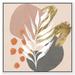 Oliver Gal Pale Breeze - Painting on Canvas in Brown/Gray/Orange | 12 H x 12 W x 1.5 D in | Wayfair 40157_12x12_CANV_WFL