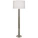 Robert Abbey Michael Berman Brut 62.25" Floor Lamp Metal in Gray/White | 62.25 H x 20 W x 20 D in | Wayfair S628