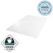 "Advantagemat Anti-Microbial Rectangular Chair Mat for Carpets up to 3/8"" - 36"" x 48"" - Floortex FRAB119026EV"