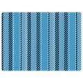 Matterly Stripe 35 in. x 47 in. 9 to 5 Desk Chair Mat in Blue | 0.18 H x 47 W x 35 D in | Wayfair 2285740034