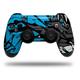 Skin for Sony PS4 Dualshock Controller PlayStation 4 Original Slim and Pro Baja 0040 Blue Medium (CONTROLLER NOT INCLUDED)