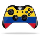 MightySkins MIXBONCO-Colombian Flag Skin Decal Wrap for Microsoft Xbox One & One S Controller Sticker - Colombian Flag