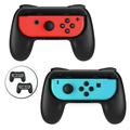 Beastron Joy Con Grips Compatible with Nintendo Switch Handle Kit for Nintendo Switch Joy Con Controller 2 Pack (Black) (Matte Finish)