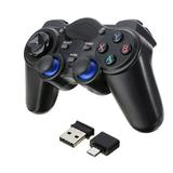 Wireless Controller 2.4GHz Wireless Gaming Controller for PC Dual Vibration Joystick Controller for PC PS3 Android Phone TV Box