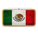 Nintendo 2DS XL Skin Decal Vinyl Wrap - flag mexico grunge distressed country