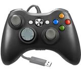 LUXMO Wired Xbox 360 Controller for Xbox 360 and Windows PC (Windows 10/8.1/8/7)