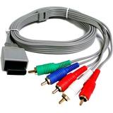 Importer520 Nintendo Wii / Nintendo Wii U High Resolution AV / HDTV / EDTV Component Cable (Bulk Packaging)