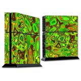 IT S A SKIN PS4 Controller Skin for Sony PlayStation 4 Console Controller Decal Stickers Skins Cover -green glass trippy psychedelic