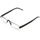 Rodenstock Unisex Leesbril Proread R2180 Lesehilfe bei Weitsichtigkeit Brille mit leichtem Edelstahlgestell 1 5 2, Grau, 0 EU