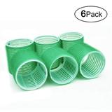 Jumbo Hair Rollers Hair Curlers 2.36 inch Large Self Grip Hair Curlers for Long Hair Big Hair Rollers Salon Hair Dressing Rollers 6 Pack Colors May Vary