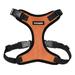 Voyager Step-In Lock Pet Harness - All Weather Mesh Adjustable Step In Harness for Cats and Dogs by Best Pet Supplies - Orange/Black Trim XS