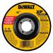 DeWALT DW8808 - XP 4-1/2 Type 27 Metal Grinding Wheel (1/4 Thickness 7/8 Arbor Zirconia Alumina)