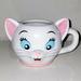 Disney Dining | Disney Ceramic Marie Cat Kitty Coffee Mug | Color: Pink/White | Size: Os