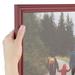 ArtToFrames 8x20 Inch Red Picture Frame This Red Wood Poster Frame is Great for Your Art or Photos Comes with Regular Glass (4155)