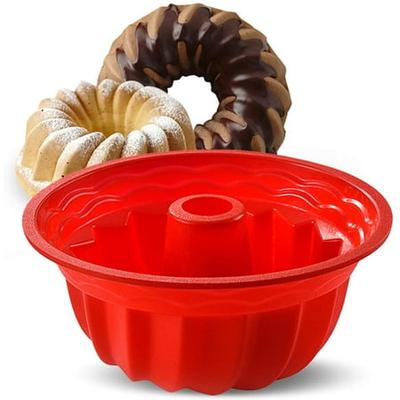 10"Large Size Silicone Bakeware Molds Cake Pan Tray Round Baking Mould Oven Tool 